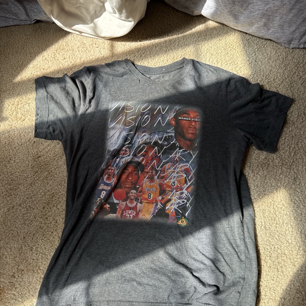 Visionary Graphic Charcoal T-Shirt